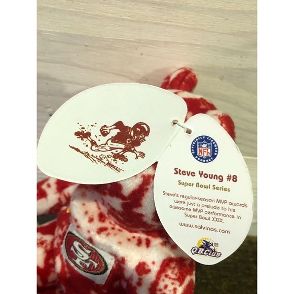 Vtg Salvino's Bammers Steve Young #8 American NFL Former Football Quarterback - Picture 5 of 8